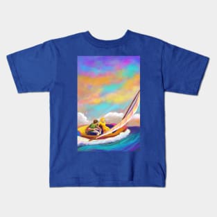 Sailing Boat Kids T-Shirt